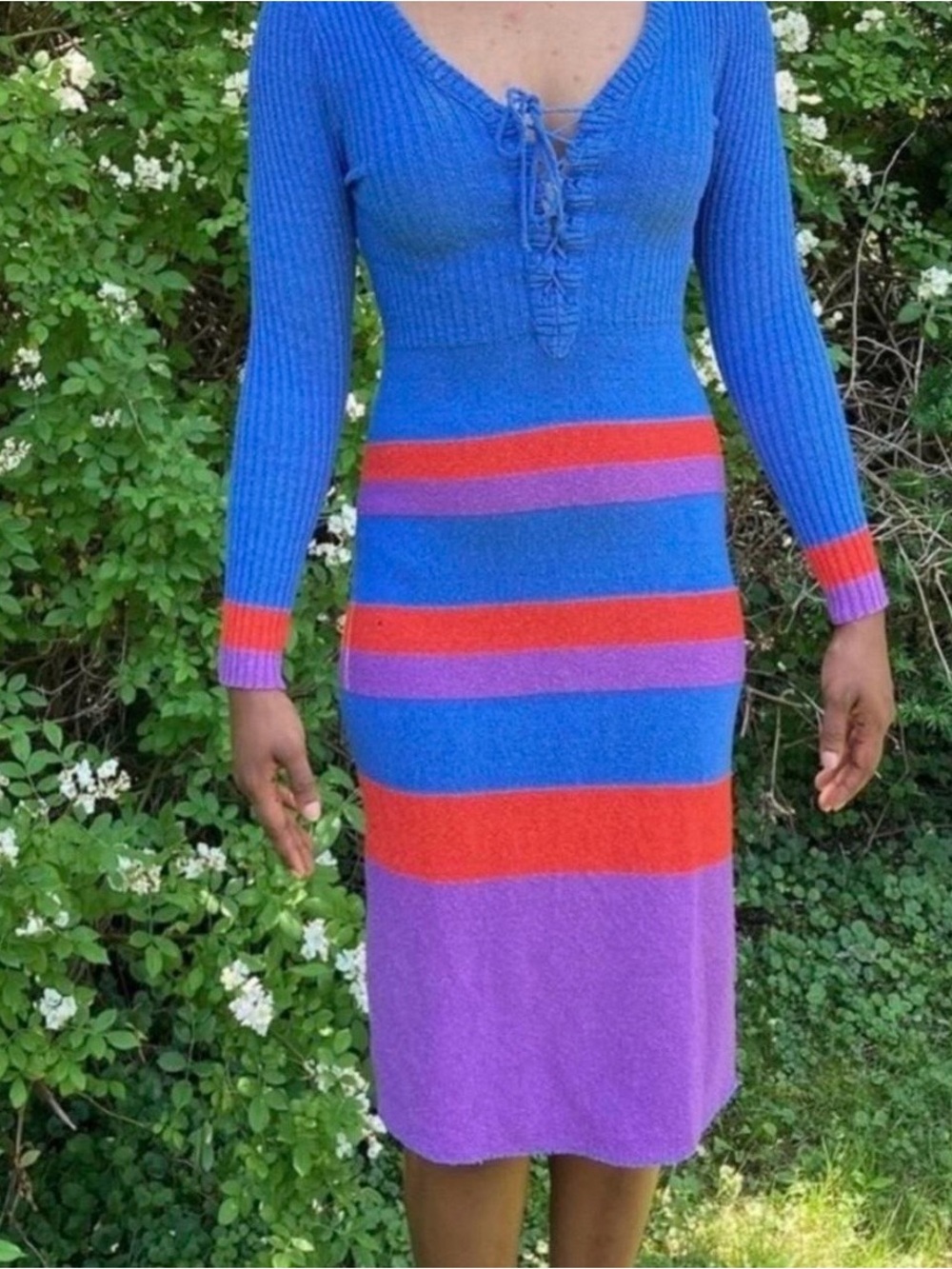 Tricots By Youth Guild Vintage 70's
Dress XS/XXS Maybe 💜💙🧡